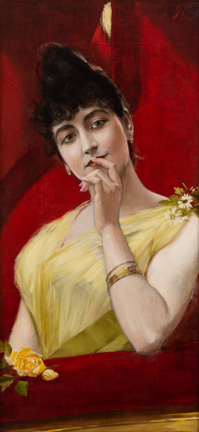 La signora nella loggia 1890